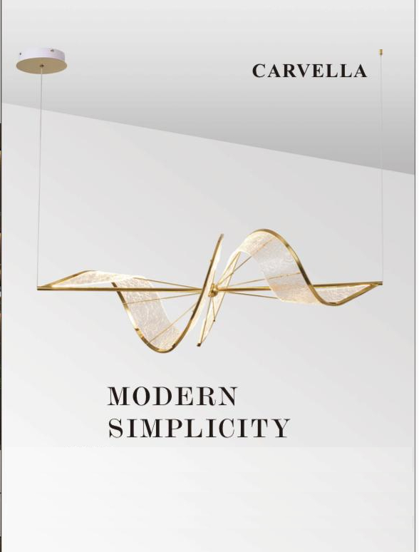 Carvella Kompakt Lineer LED Avize - Görsel 1