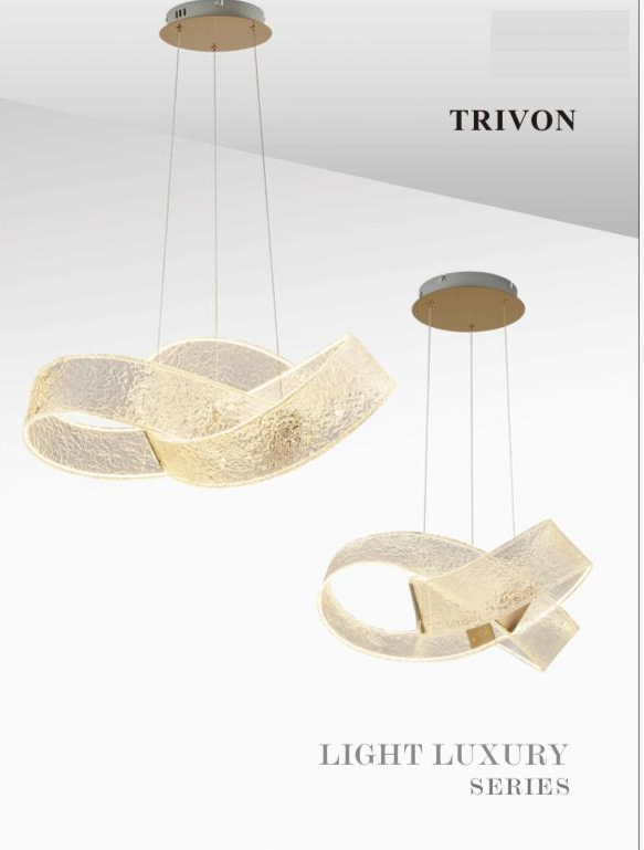 Trivon Üçlü Tasarım LED Sarkıt Avize - Görsel 1